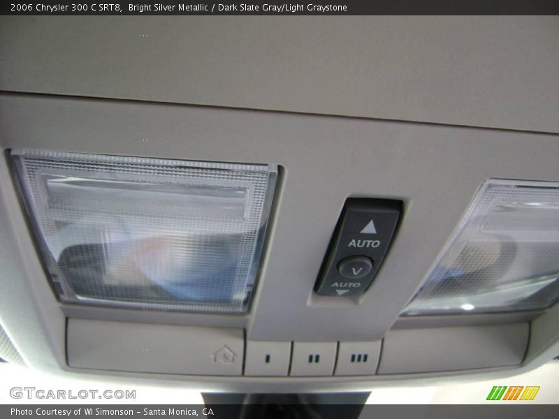 Bright Silver Metallic / Dark Slate Gray/Light Graystone 2006 Chrysler 300 C SRT8