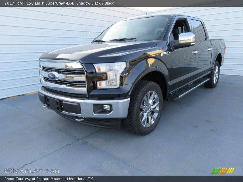 Shadow Black / Black 2017 Ford F150 Lariat SuperCrew 4X4