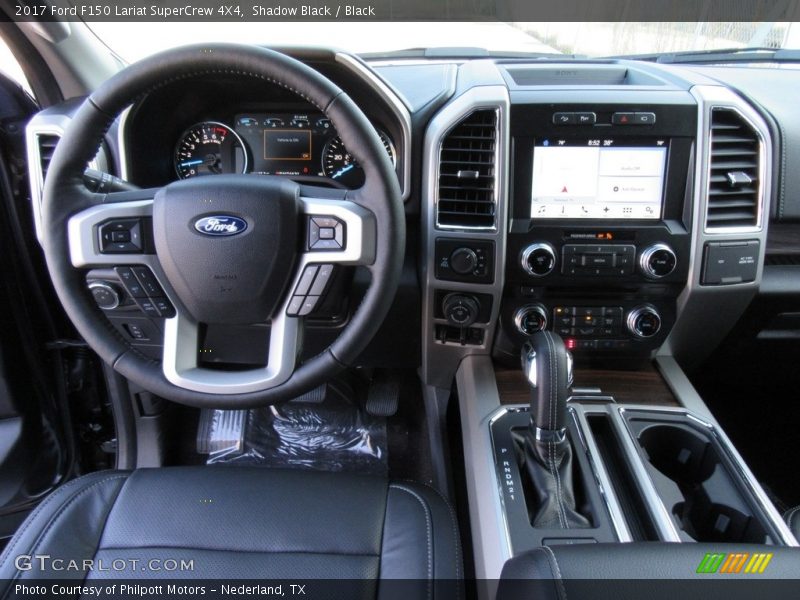 Shadow Black / Black 2017 Ford F150 Lariat SuperCrew 4X4