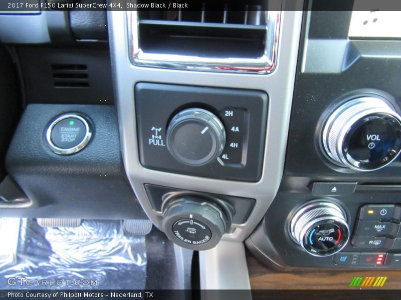 Shadow Black / Black 2017 Ford F150 Lariat SuperCrew 4X4
