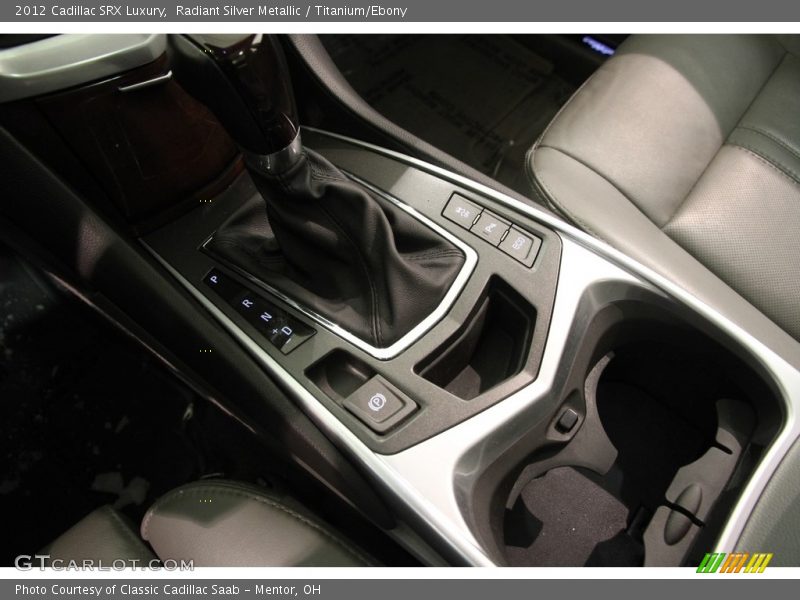 Radiant Silver Metallic / Titanium/Ebony 2012 Cadillac SRX Luxury