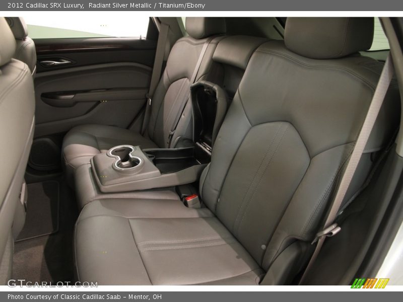 Radiant Silver Metallic / Titanium/Ebony 2012 Cadillac SRX Luxury