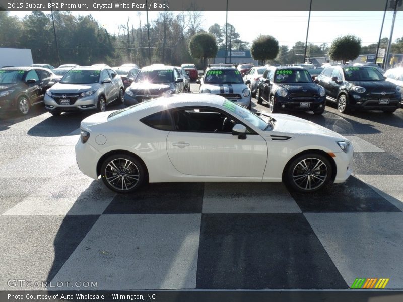 Crystal White Pearl / Black 2015 Subaru BRZ Premium