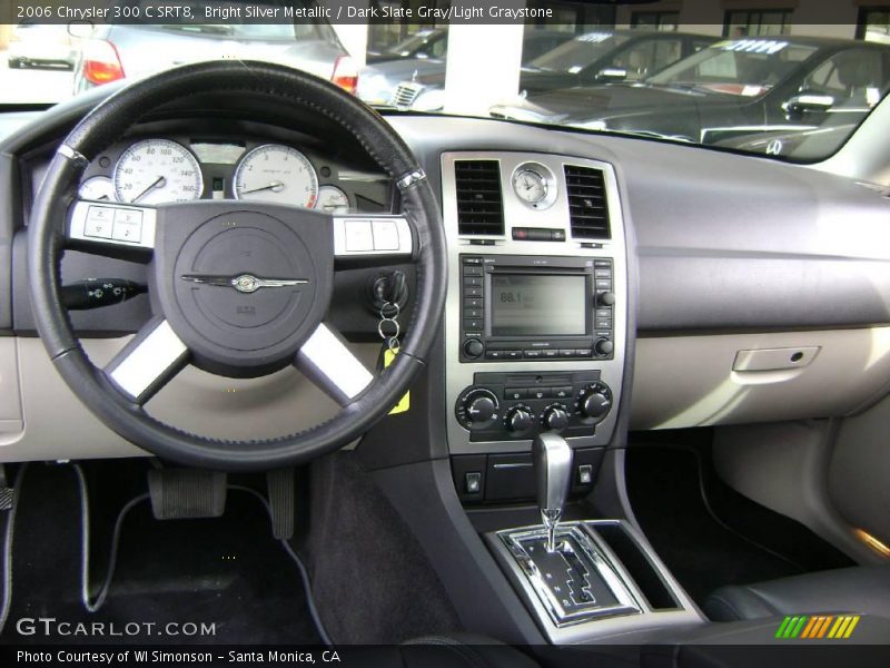 Bright Silver Metallic / Dark Slate Gray/Light Graystone 2006 Chrysler 300 C SRT8