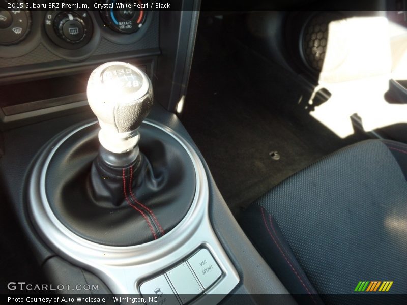 Crystal White Pearl / Black 2015 Subaru BRZ Premium