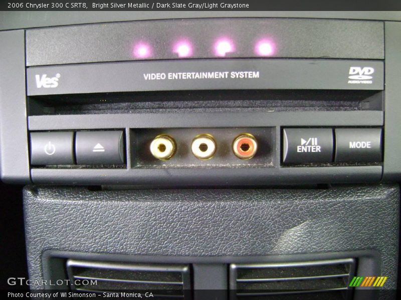 Bright Silver Metallic / Dark Slate Gray/Light Graystone 2006 Chrysler 300 C SRT8