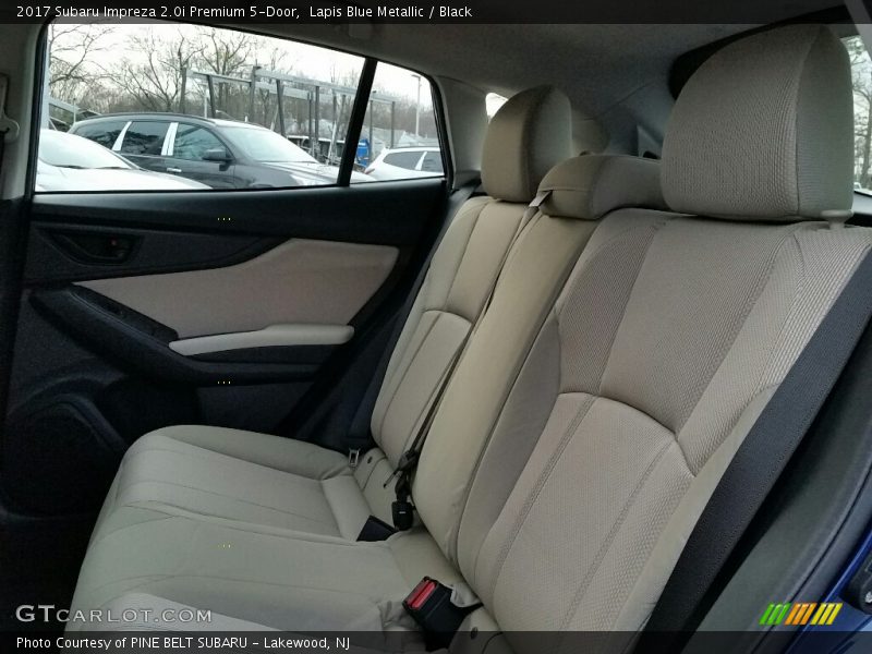 Lapis Blue Metallic / Black 2017 Subaru Impreza 2.0i Premium 5-Door