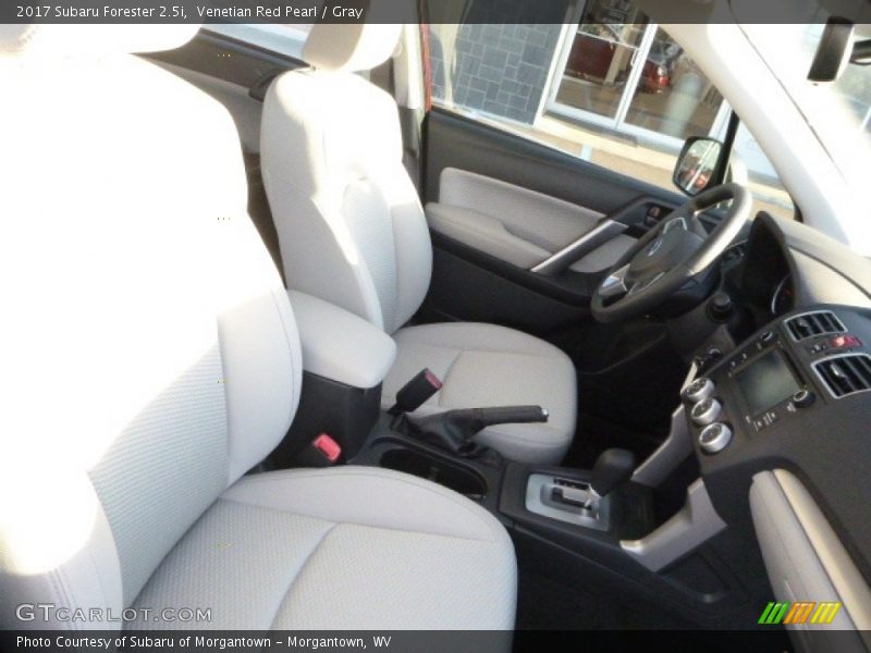 Venetian Red Pearl / Gray 2017 Subaru Forester 2.5i