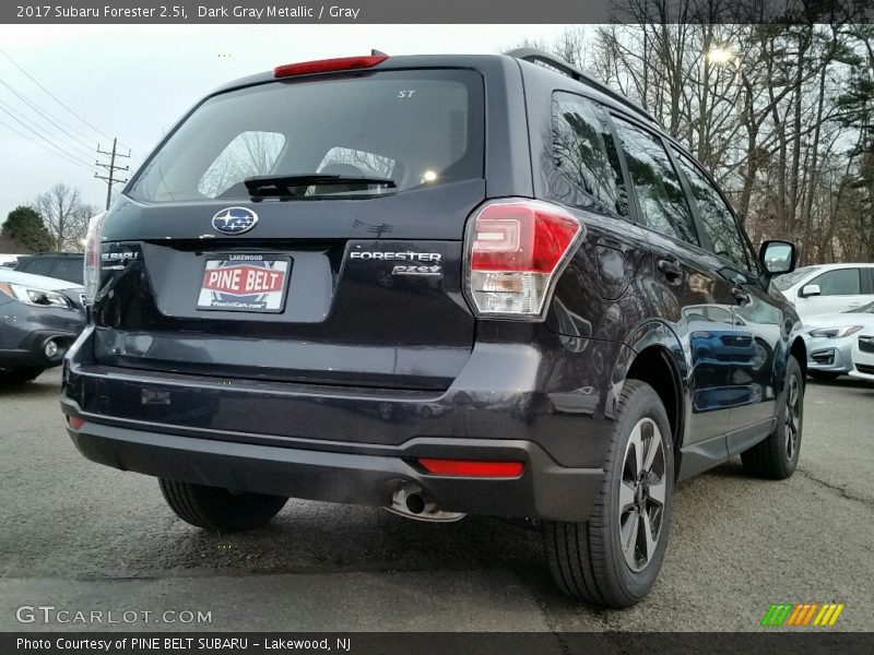 Dark Gray Metallic / Gray 2017 Subaru Forester 2.5i