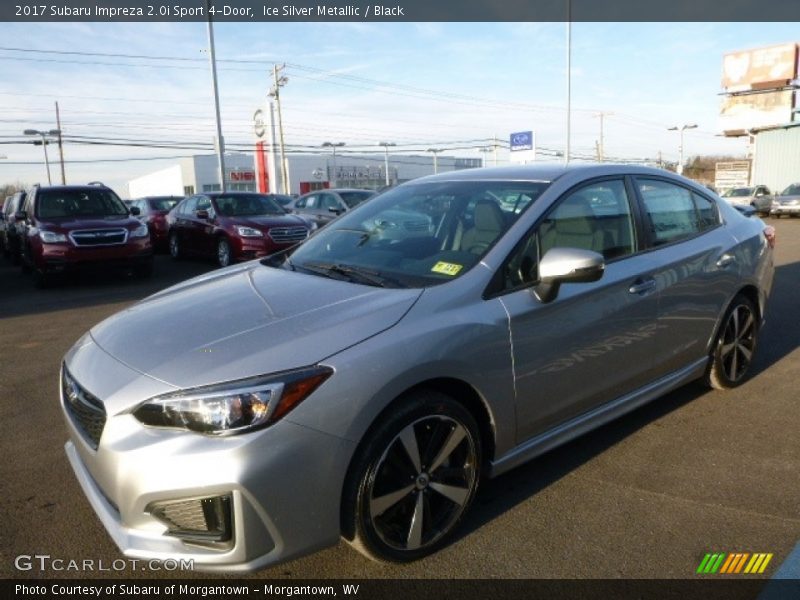 Ice Silver Metallic / Black 2017 Subaru Impreza 2.0i Sport 4-Door