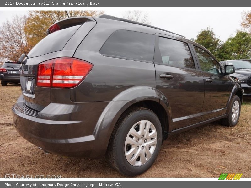 Granite Pearl-Coat / Black 2017 Dodge Journey SE