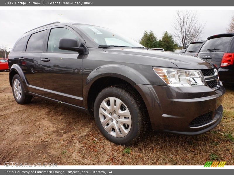 Granite Pearl-Coat / Black 2017 Dodge Journey SE