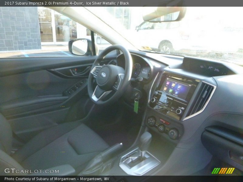 Ice Silver Metallic / Black 2017 Subaru Impreza 2.0i Premium 4-Door