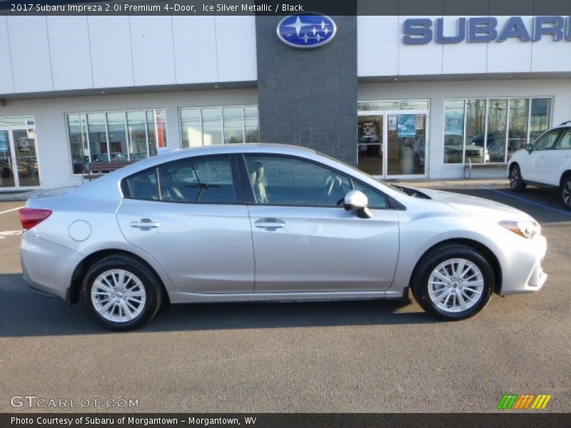 Ice Silver Metallic / Black 2017 Subaru Impreza 2.0i Premium 4-Door