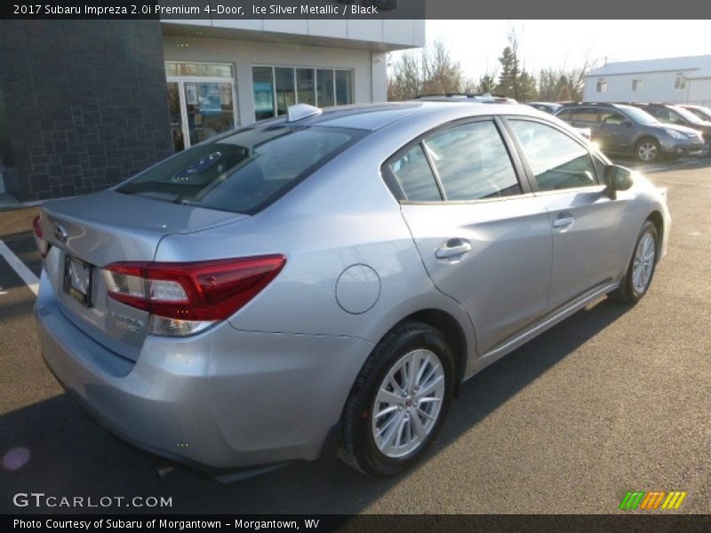Ice Silver Metallic / Black 2017 Subaru Impreza 2.0i Premium 4-Door