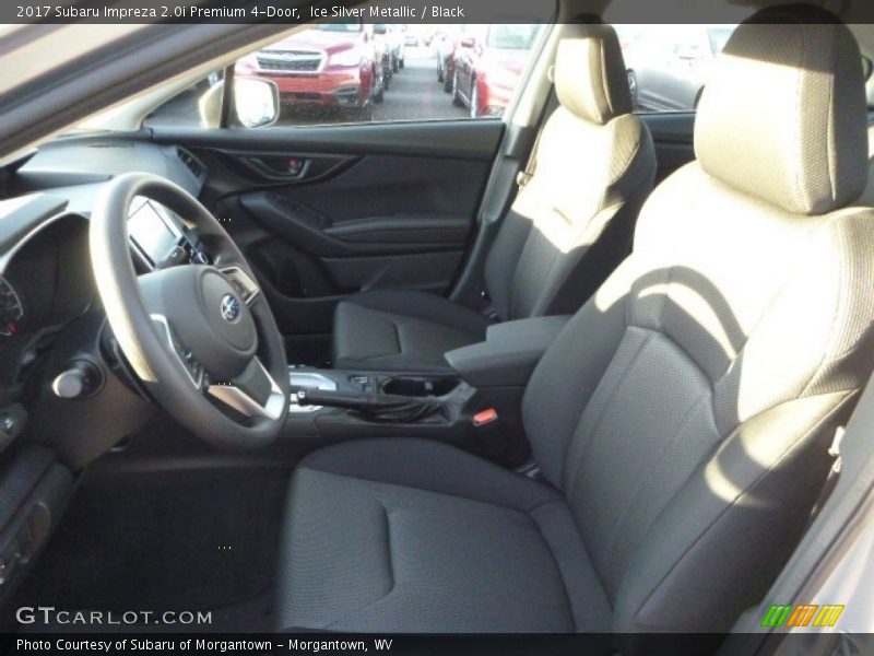 Ice Silver Metallic / Black 2017 Subaru Impreza 2.0i Premium 4-Door