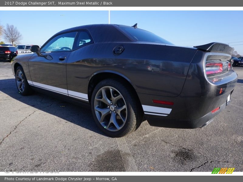 Maximum Steel Metallic / Black 2017 Dodge Challenger SXT