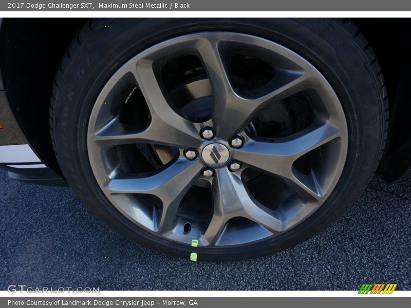 Maximum Steel Metallic / Black 2017 Dodge Challenger SXT