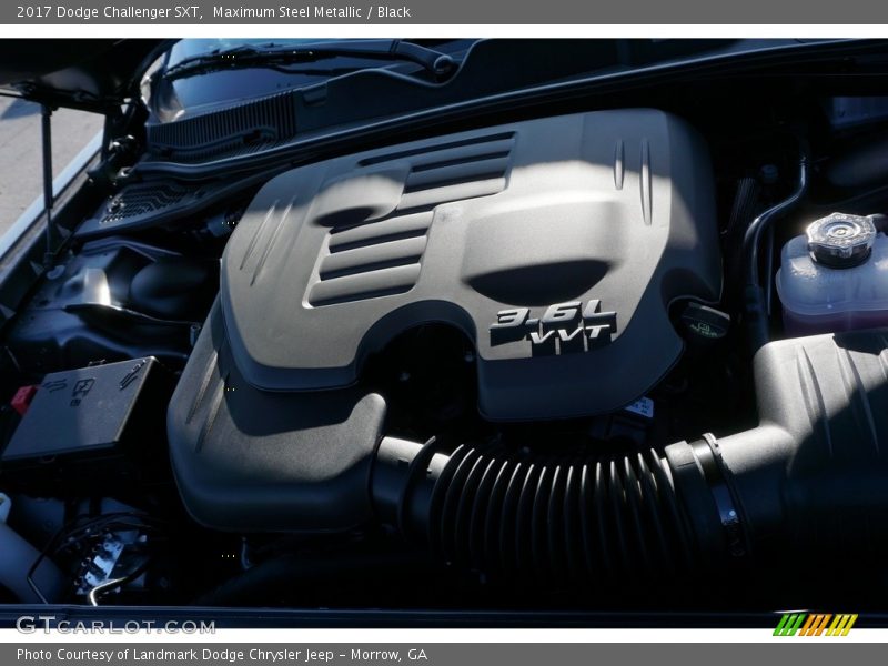 Maximum Steel Metallic / Black 2017 Dodge Challenger SXT