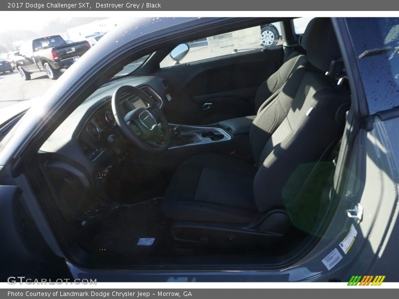 Destroyer Grey / Black 2017 Dodge Challenger SXT