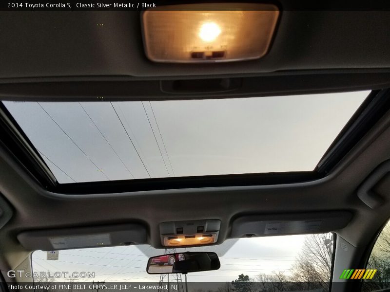 Classic Silver Metallic / Black 2014 Toyota Corolla S
