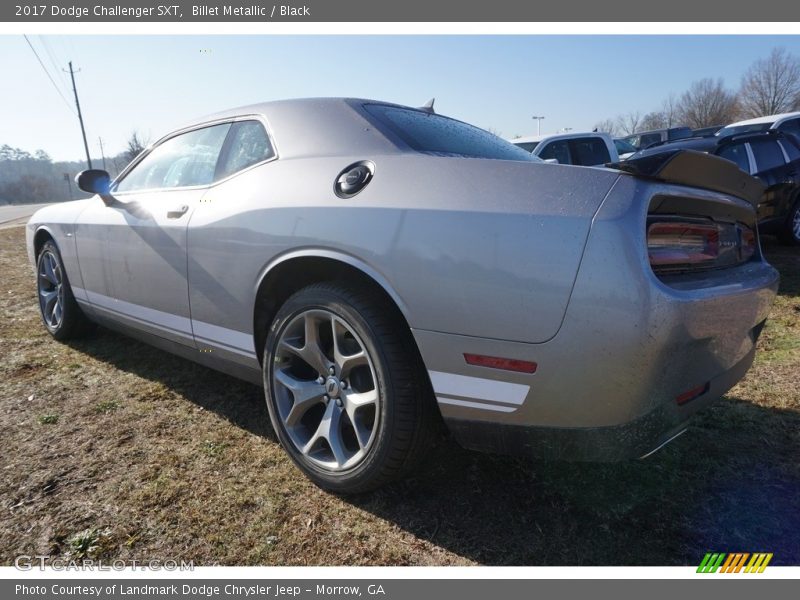 Billet Metallic / Black 2017 Dodge Challenger SXT