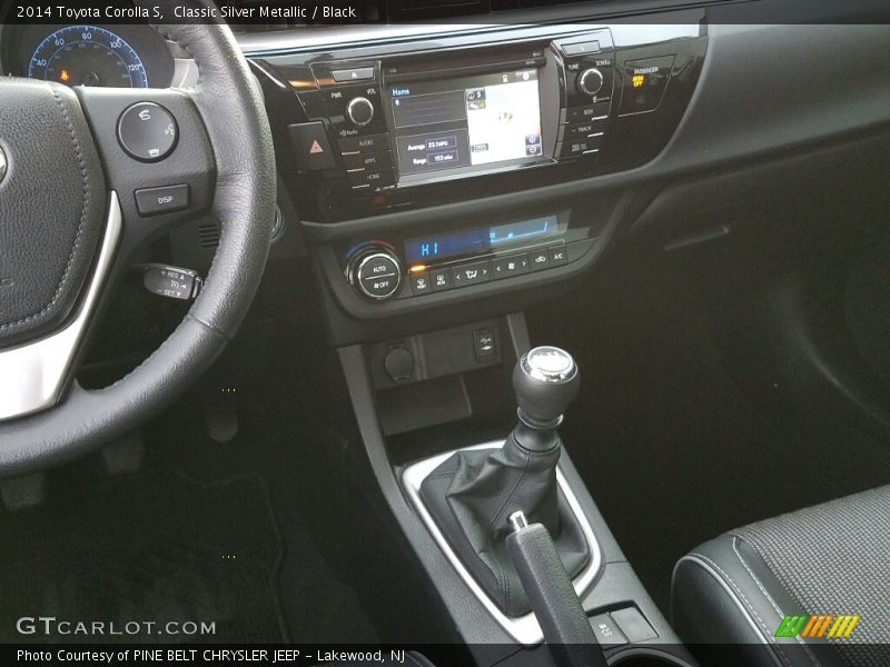 Classic Silver Metallic / Black 2014 Toyota Corolla S
