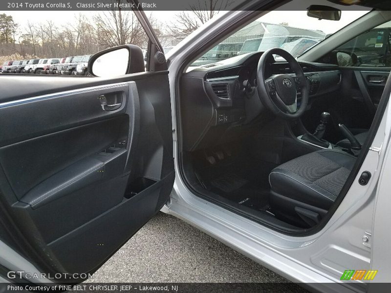 Classic Silver Metallic / Black 2014 Toyota Corolla S