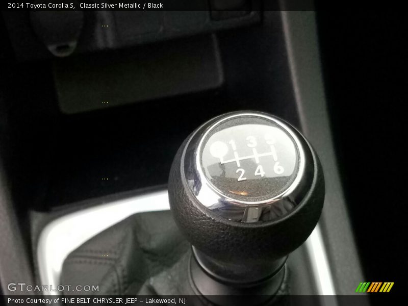 Classic Silver Metallic / Black 2014 Toyota Corolla S