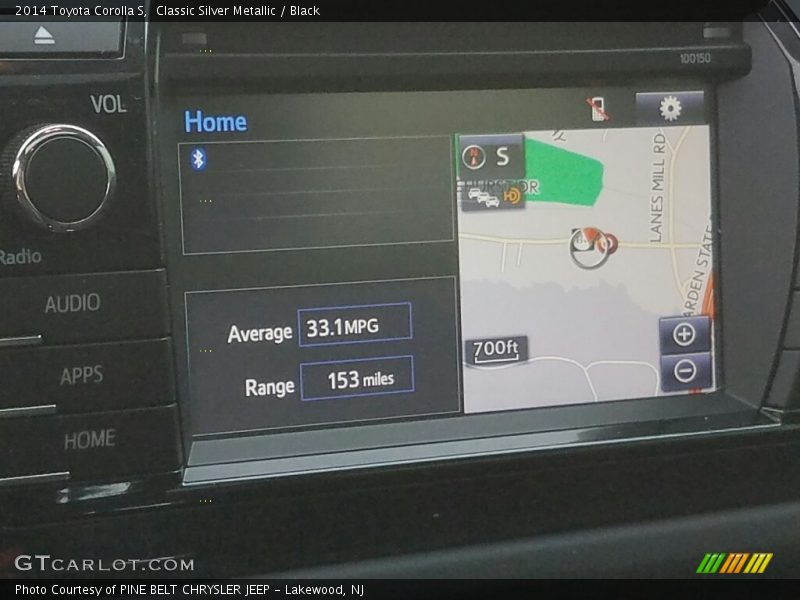 Classic Silver Metallic / Black 2014 Toyota Corolla S