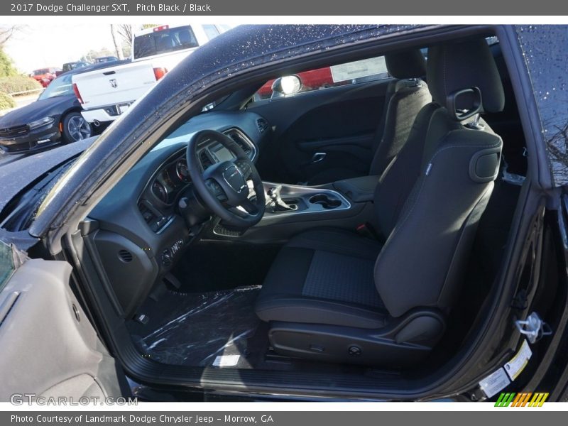Pitch Black / Black 2017 Dodge Challenger SXT
