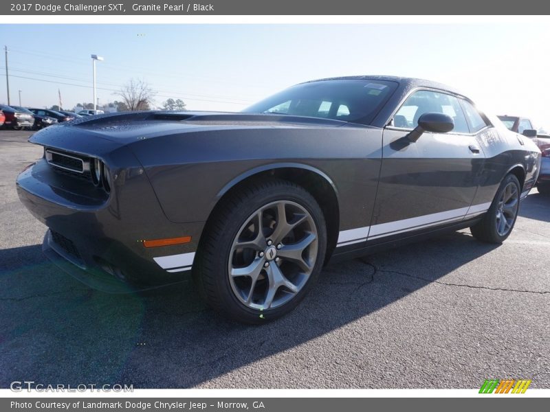 Granite Pearl / Black 2017 Dodge Challenger SXT