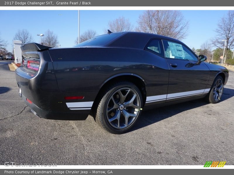 Granite Pearl / Black 2017 Dodge Challenger SXT