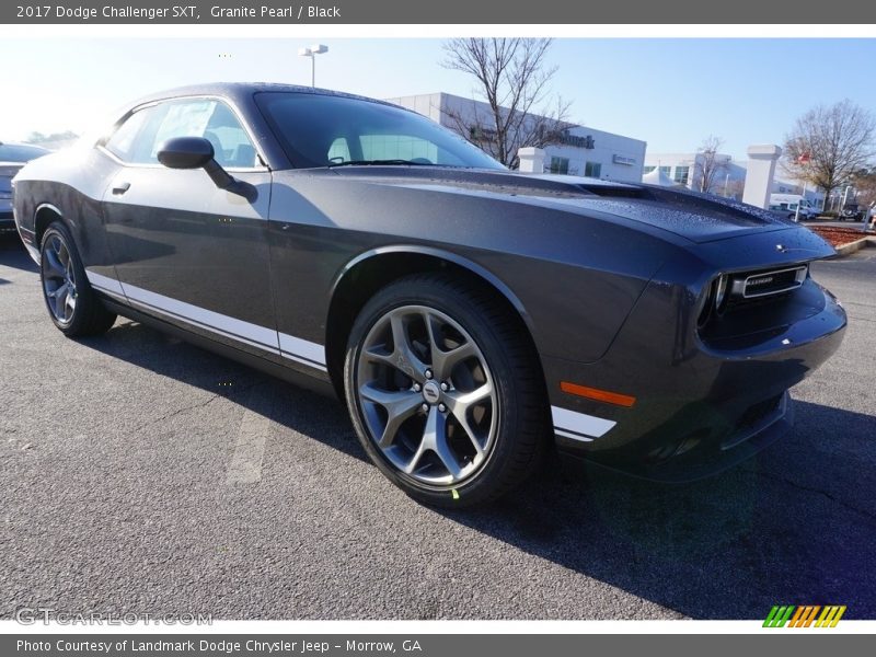 Granite Pearl / Black 2017 Dodge Challenger SXT
