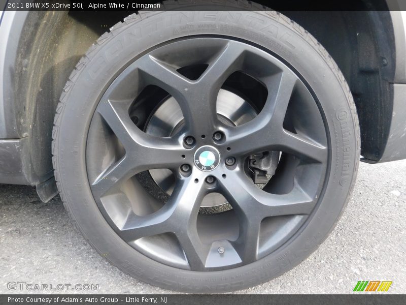 Alpine White / Cinnamon 2011 BMW X5 xDrive 50i