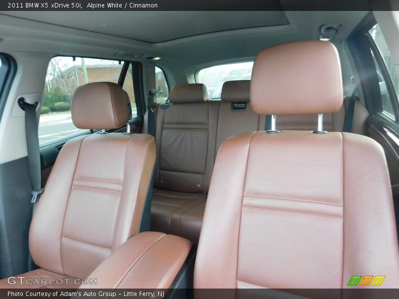 Alpine White / Cinnamon 2011 BMW X5 xDrive 50i