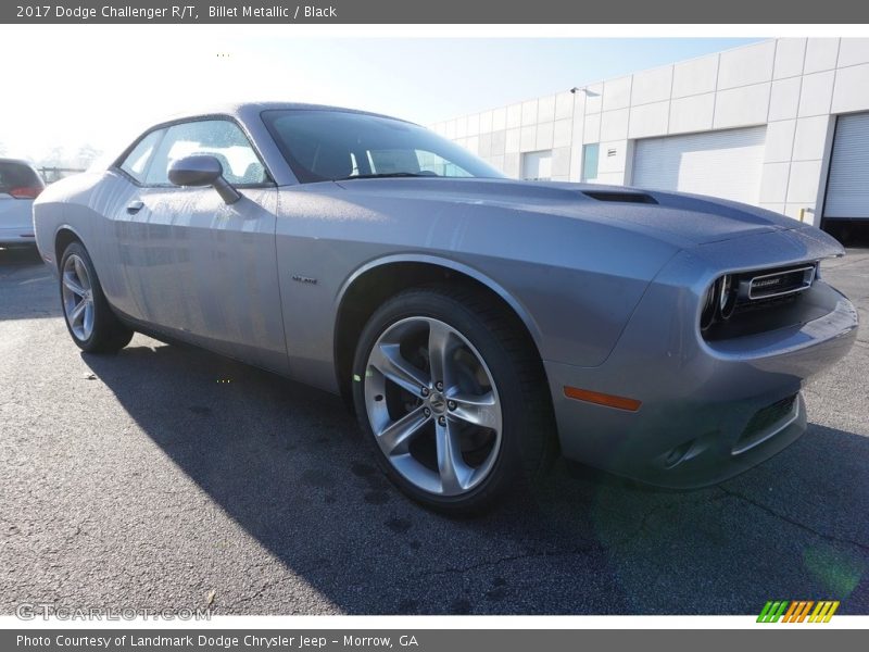 Billet Metallic / Black 2017 Dodge Challenger R/T