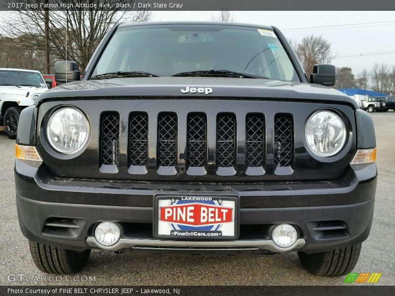 Black / Dark Slate Gray 2017 Jeep Patriot High Altitude 4x4