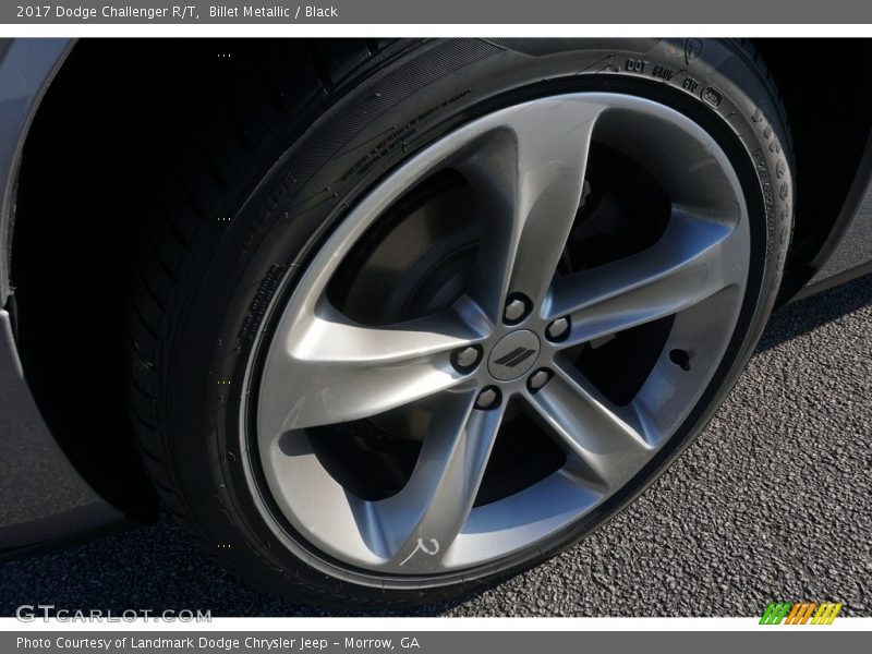 Billet Metallic / Black 2017 Dodge Challenger R/T