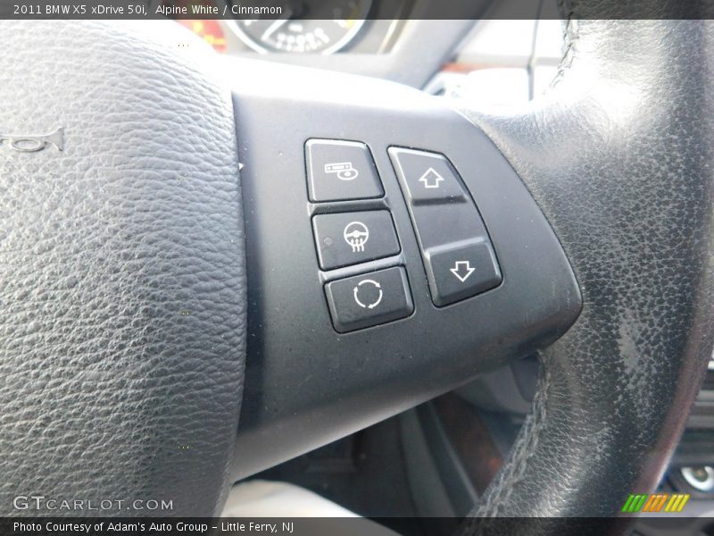 Alpine White / Cinnamon 2011 BMW X5 xDrive 50i