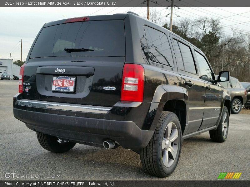 Black / Dark Slate Gray 2017 Jeep Patriot High Altitude 4x4