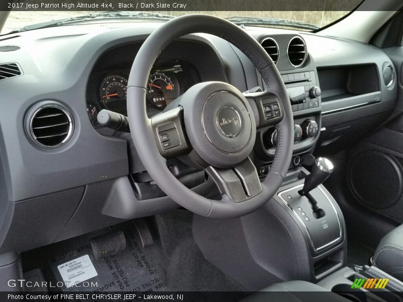 Black / Dark Slate Gray 2017 Jeep Patriot High Altitude 4x4