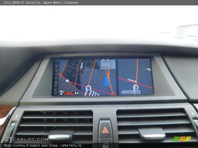 Alpine White / Cinnamon 2011 BMW X5 xDrive 50i