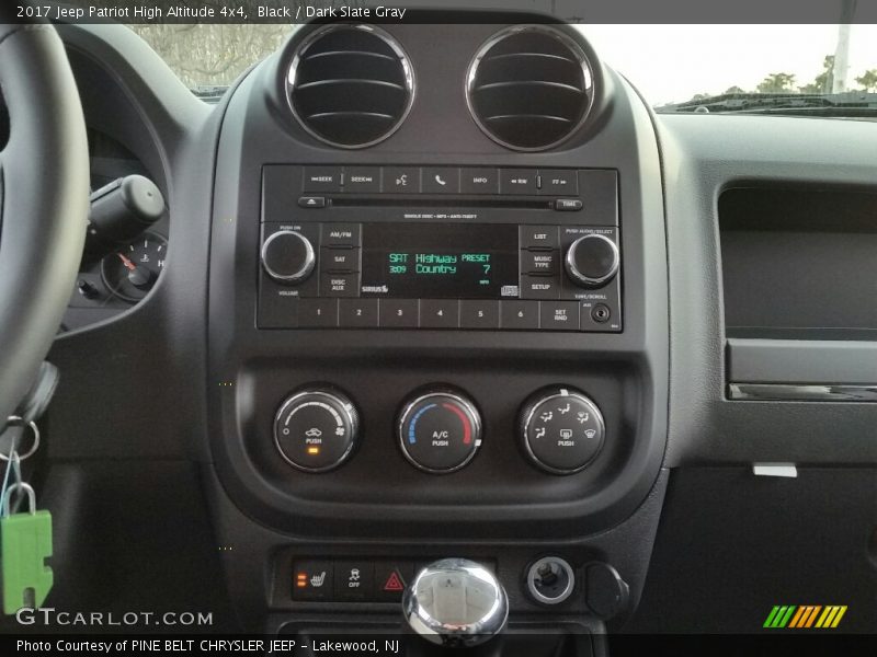 Black / Dark Slate Gray 2017 Jeep Patriot High Altitude 4x4