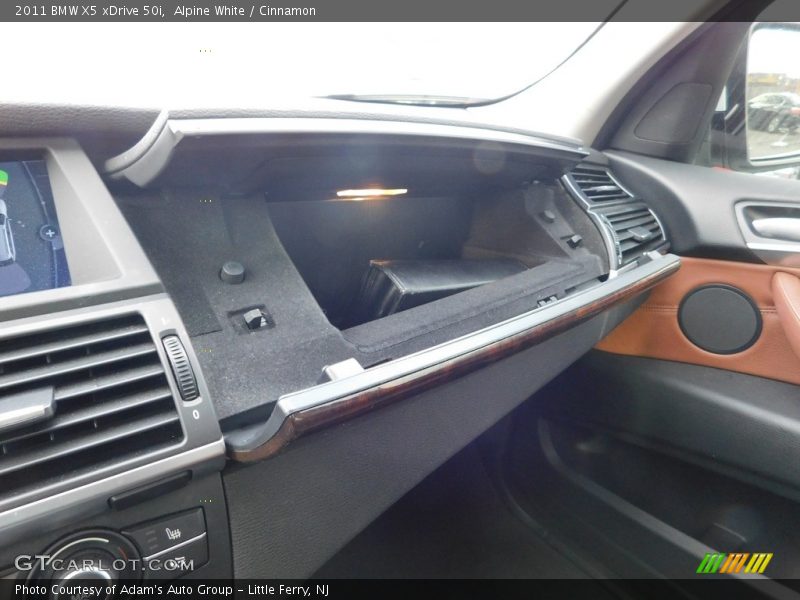 Alpine White / Cinnamon 2011 BMW X5 xDrive 50i