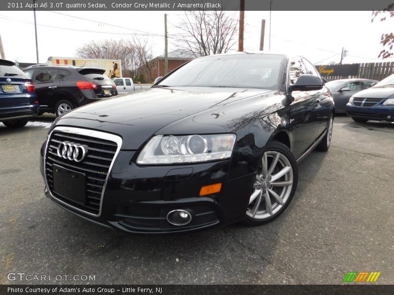 Condor Grey Metallic / Amaretto/Black 2011 Audi A6 3.0T quattro Sedan