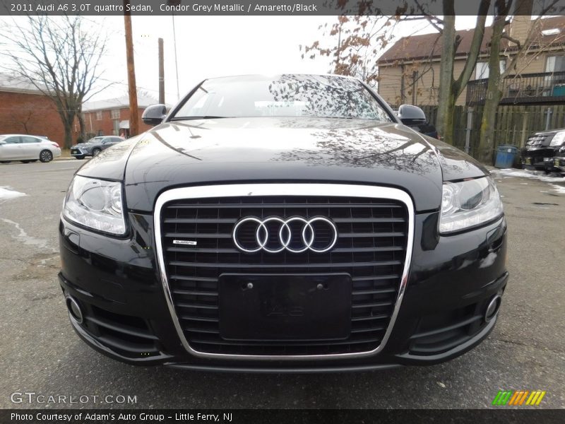 Condor Grey Metallic / Amaretto/Black 2011 Audi A6 3.0T quattro Sedan