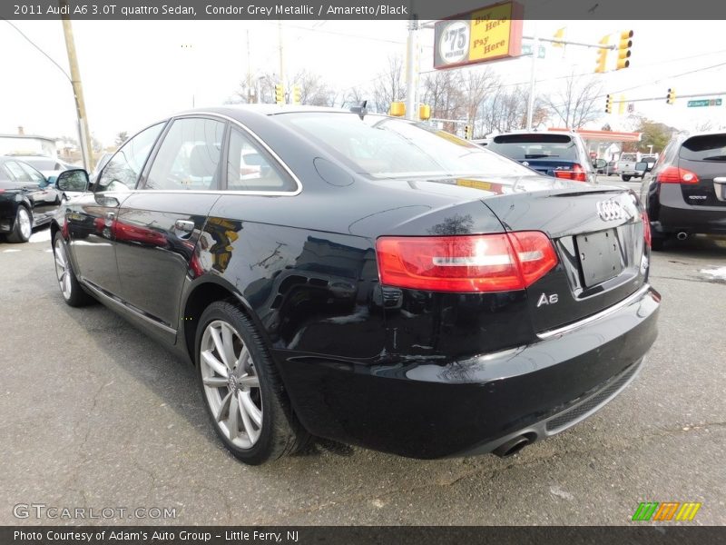 Condor Grey Metallic / Amaretto/Black 2011 Audi A6 3.0T quattro Sedan