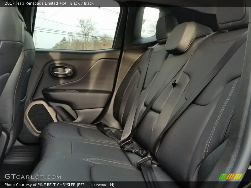 Black / Black 2017 Jeep Renegade Limited 4x4