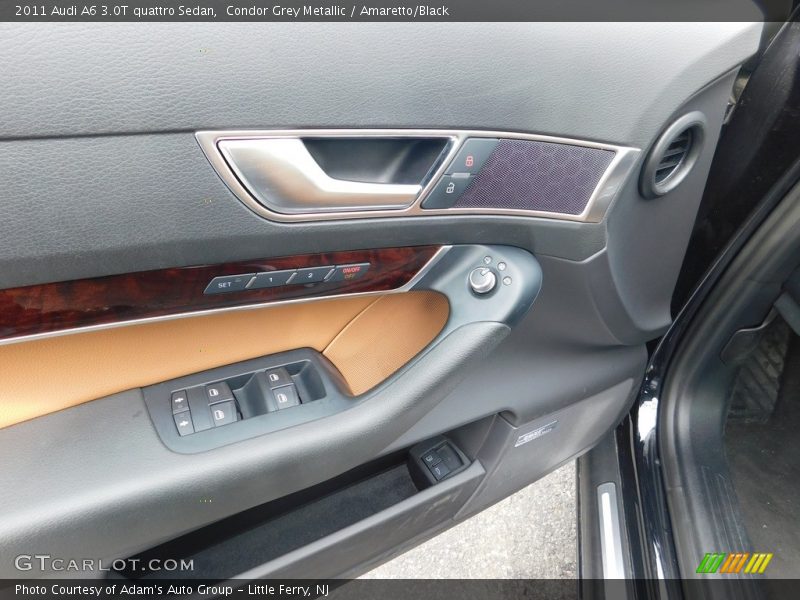 Condor Grey Metallic / Amaretto/Black 2011 Audi A6 3.0T quattro Sedan
